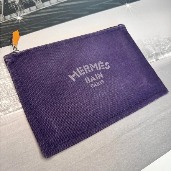 Hermes Cotton Yachting Pouch Small Model - Picture 3 of 11